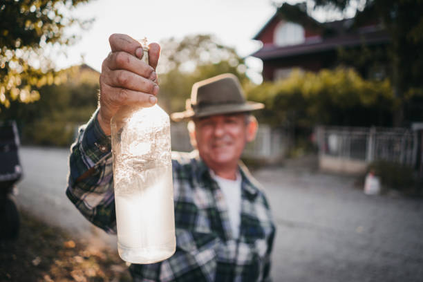 istock Traditional homemade distillery for making brandy 1345112594