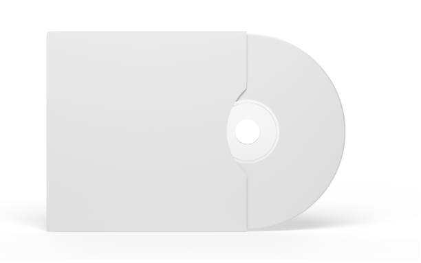 istock mockup of a CD compact disc with blank paper cover 1345116253