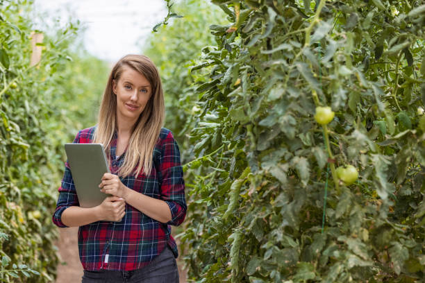 istock Living green with the help of technology. 1345117334