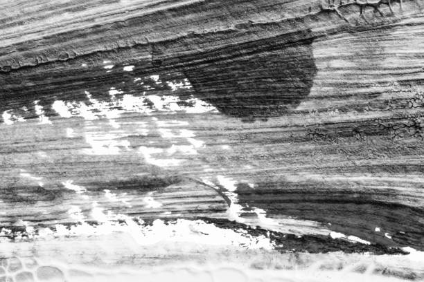istock black white abstract acrylic painting color texture on white paper background by using rorschach inkblot method 1345126678