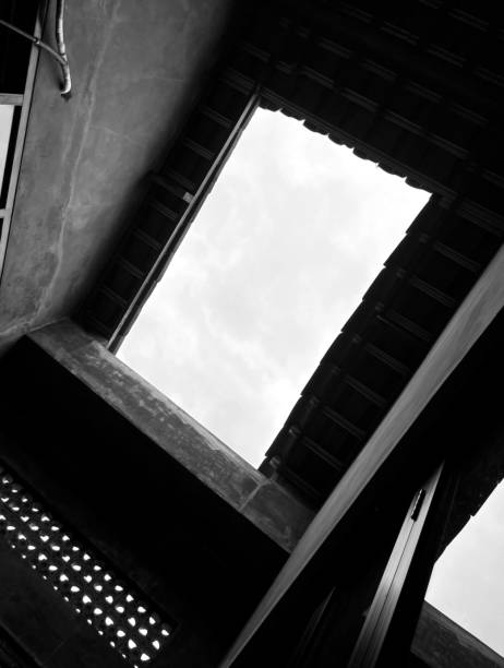 istock open roof on modern house 1345127981