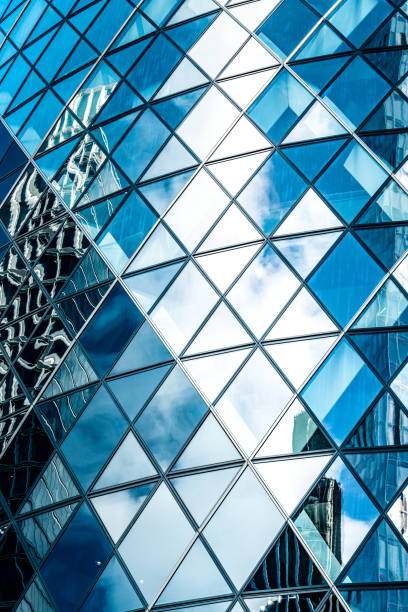istock View of modern 30 St Mary Axe in London 1345129343