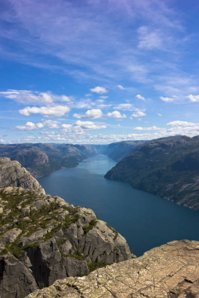 istock View of the fjord 1345132328