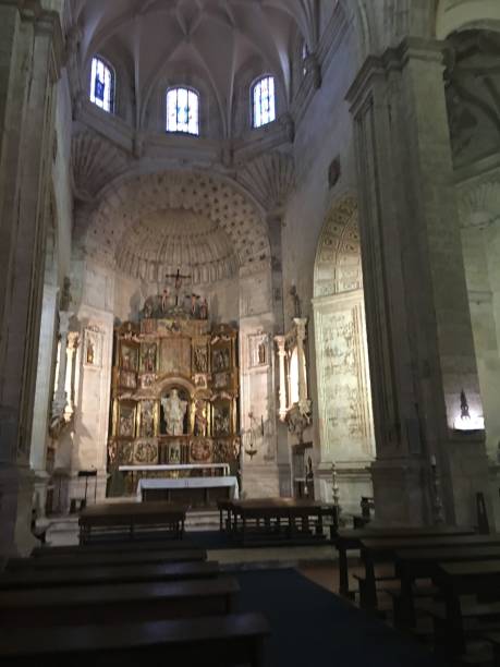 istock Inside of a church 1345133838