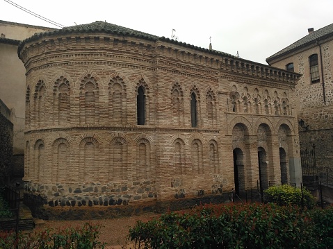 Image of the famous mosque Mezquita del Cristo de la Luz in Toledo