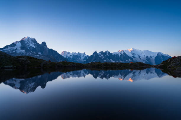 istock Dawn at Lac des Cheserys 1345138509
