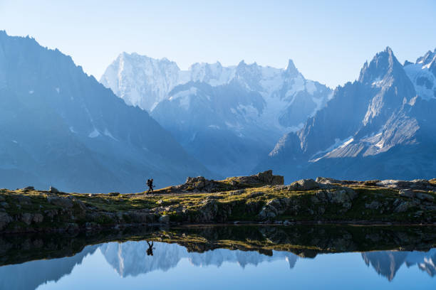 istock Hiking Tour of Mont Blanc 1345138528