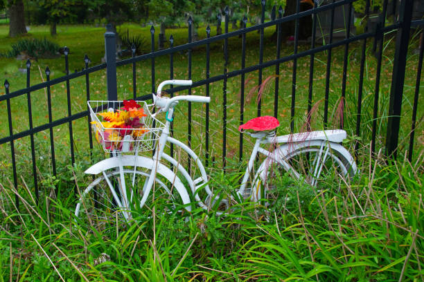 istock Old antique bicycle-Hamilton County, Indiana 1345138588
