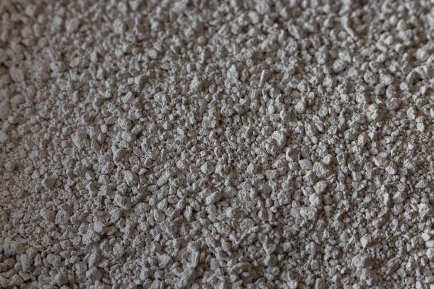 istock Texture of small white stones 1345138861