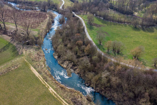 istock Renaturation of a small river 1345152961