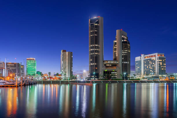 istock Corpus Christi, Texas, USA Downtown Skyline at Twilight 1345155495