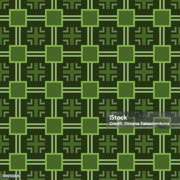 Side Cross Texture Abstract Crosses Geometric Seamless Texture Background Vector ...