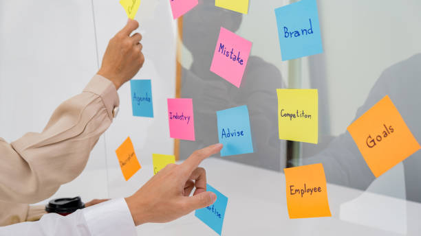 istock Start up partners are discussing the ideas for new strategy of development. 1345159217