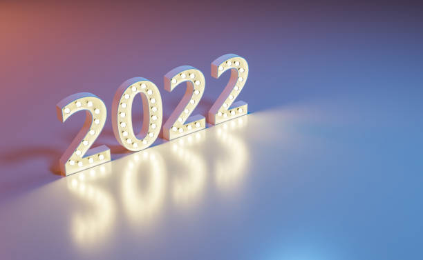 istock New year 2022 sign with lights bulbs 1345159511