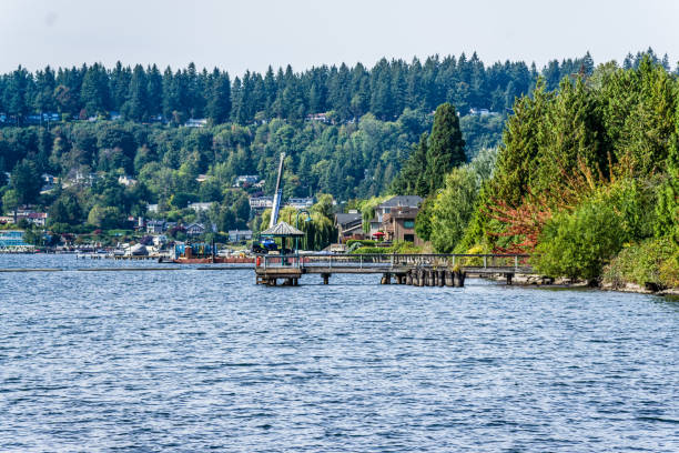 istock Renton Lake Waterfront Homes 1345165557