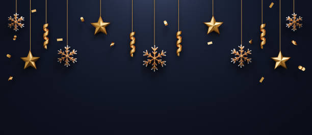 istock 3D Rendering.Christmas and New Year concept 1345166885