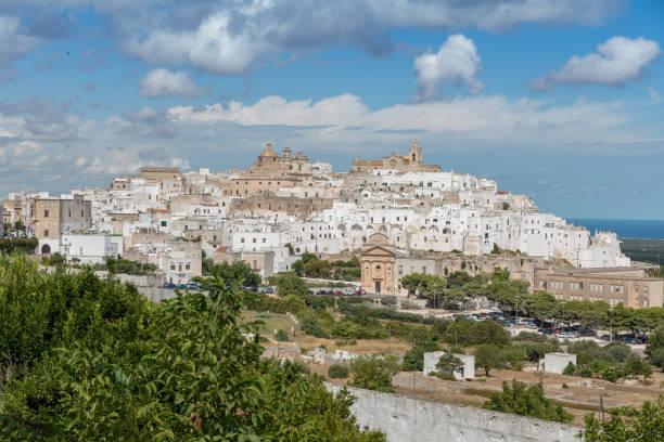 istock Ostuni Puglia streets buildings 1345168831