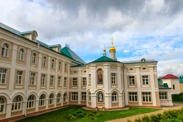 istock Holy Trinity-Saint Seraphim-Diveyevo convent in Diveyevo, Russia 1345171824