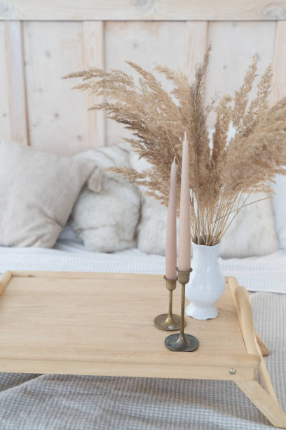 istock Wooden table with place for your product 1345174101