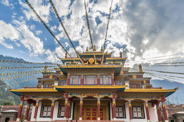 istock Dechen Choekhor Buddhist Monastry, Kullu 1345184463