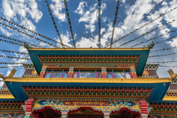 istock Dechen Choekhor Buddhist Monastry, Kullu 1345184501