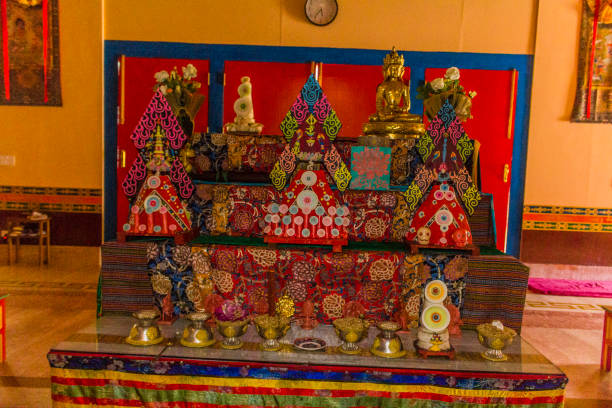 istock Dechen Choekhor Buddhist Monastry, Kullu 1345185498