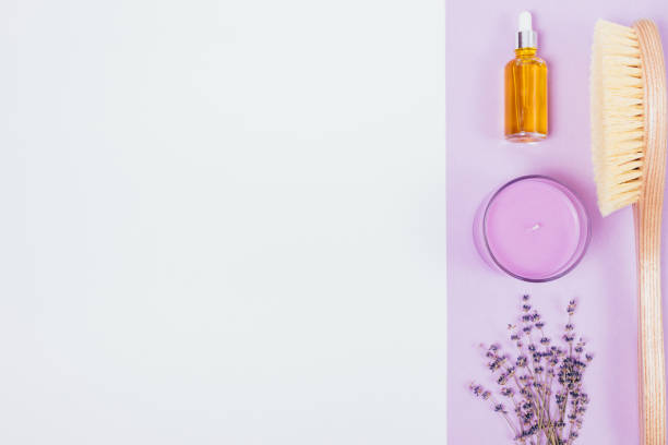 istock Natural organic body care composition 1345186247