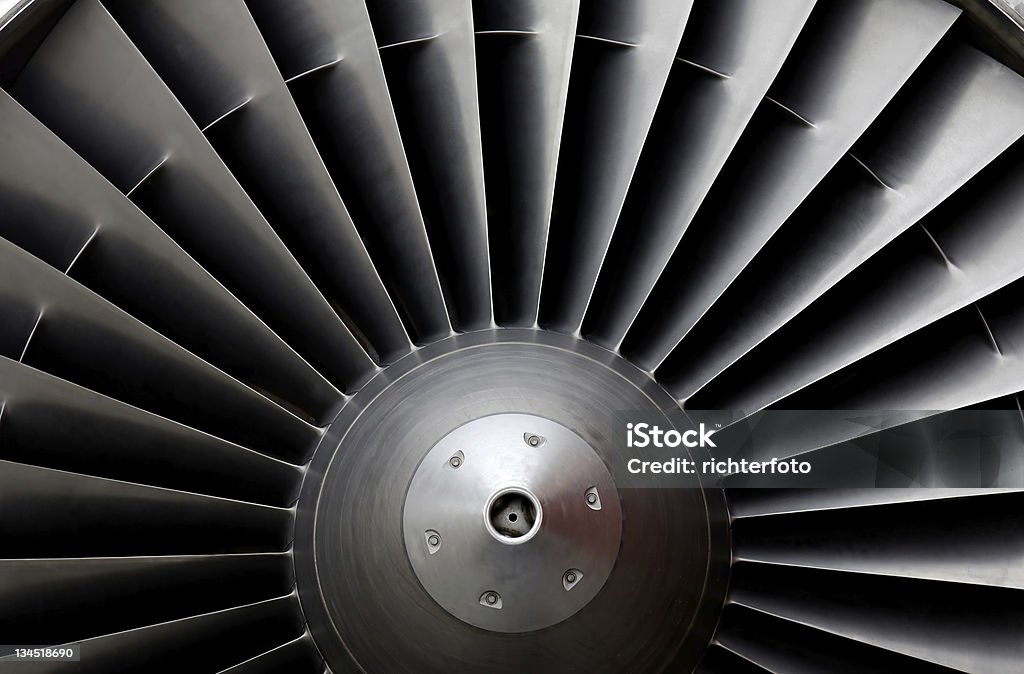 turbine à jets - Photo de Moteur d'avion libre de droits