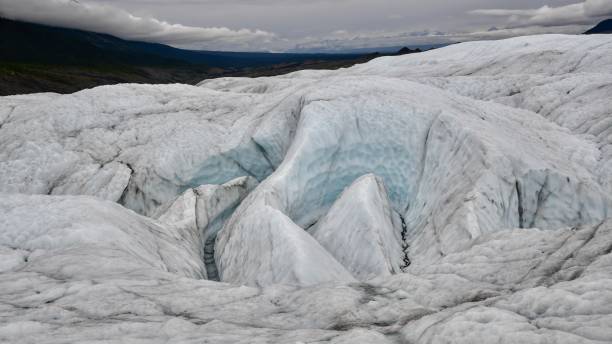 istock An Ice Canyon Carved in Root Glacier 1345190424