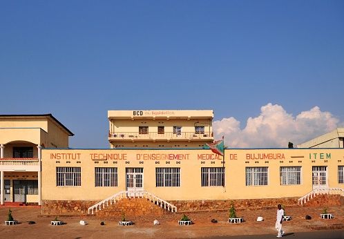 Bujumbura, Burundi: Bujumbura Technical Institute for Medical Education (ITEM).