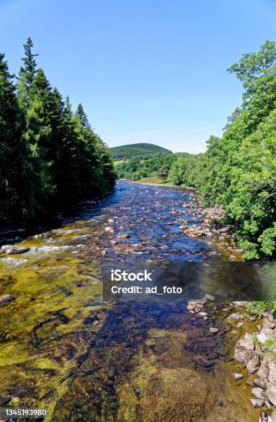 River Dee Aberdeenshire Scotland Stock Photo - Download Image Now - Aberdeenshire, Balmoral Castle, Beauty