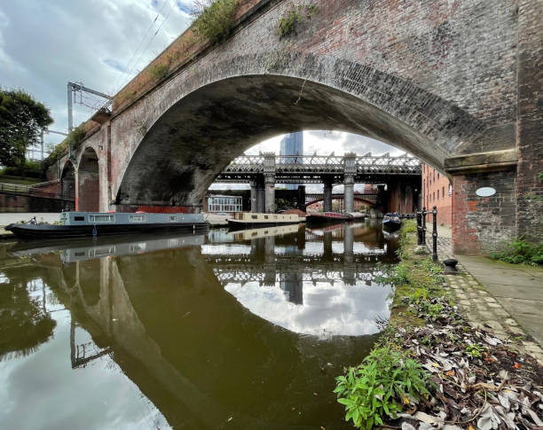 istock Manchester canal bridges 1345197070