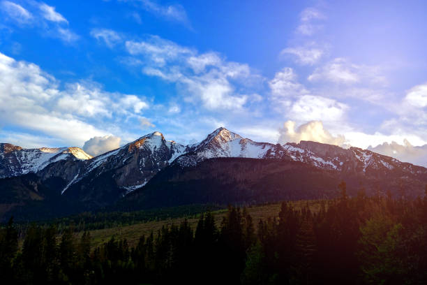 istock Mountain range in Carpathians in Slovakia. nature 1345208770
