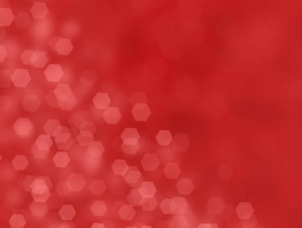 istock red snowy background for christmas greeting card 1345212656