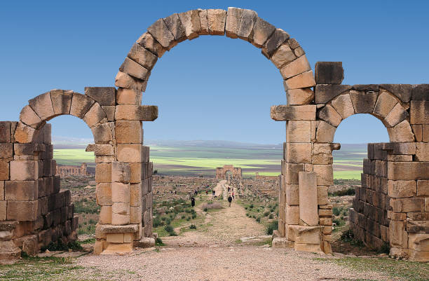 istock Archaeological site of Volubilis in Morocco 1345223801