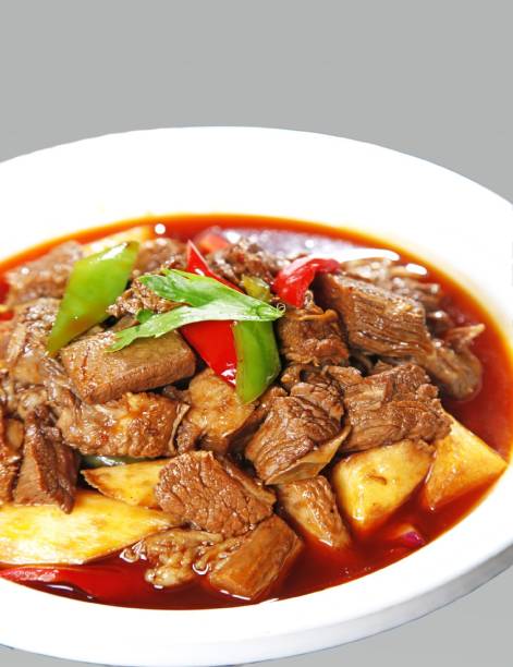 istock Spicy Stewed Beef and Mushroom 1345225679