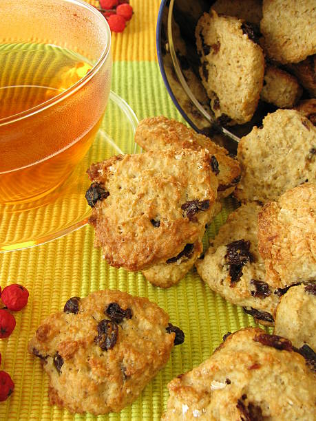 istock Oat flakes cookies for the tea 134523682