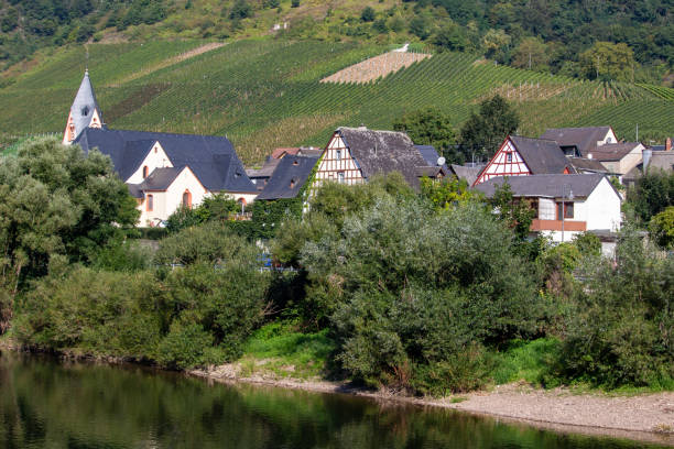 istock Village rooftops along the Moselle 1345244660