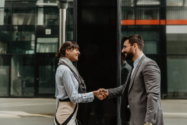 istock Congrats on a new business success 1345247852