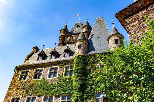 Alken village in the Moselle valley, Germany
