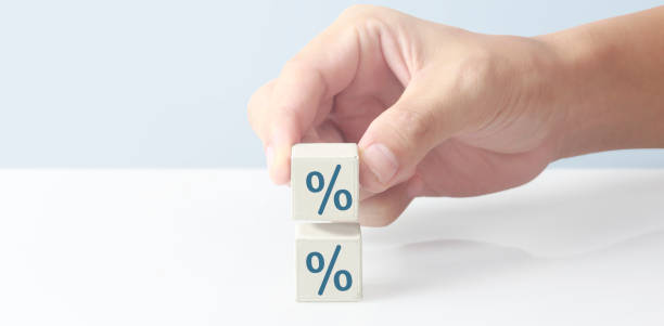 istock Concept creative idea innovation. cube block in hand with symbol 1345254920