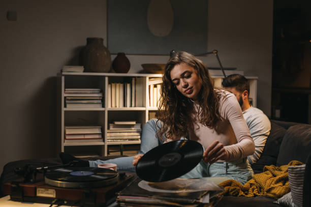 istock couple spending evening together at home 1345261701