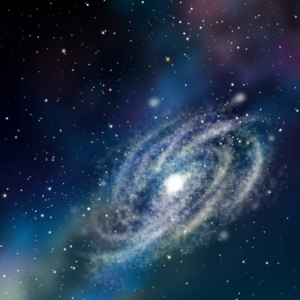 istock Realistic background illustration of galaxies and nebulae _space01 1345261849