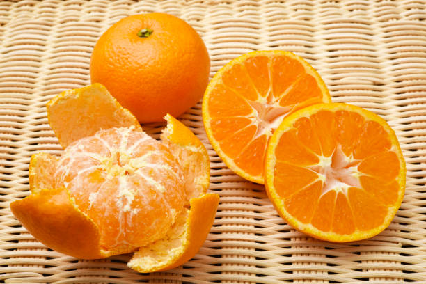 istock Mandarin orange, satsuma orange. 1345264378
