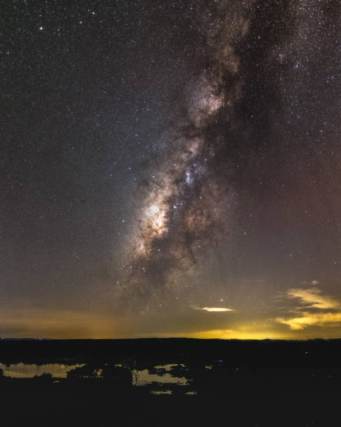 istock beautiful milky way in dark night 1345266455
