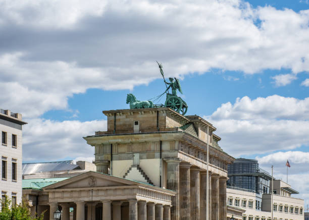 istock Brandenburg gate. The Berlin gate. 1345269317