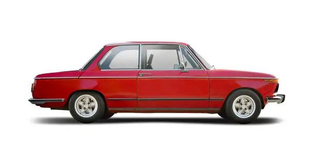 Photo of Classic red sport German car