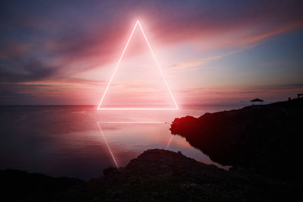 istock sunset neon inceburun; sinop 1345287259