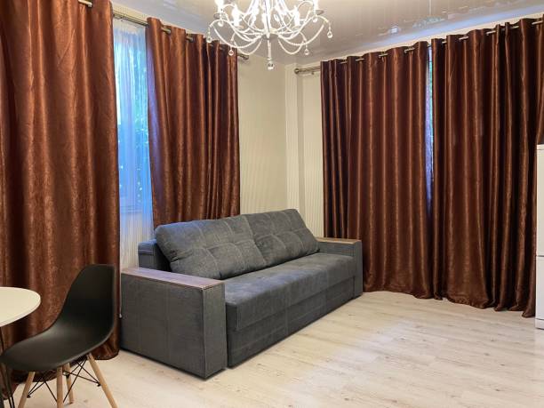 istock modern living room with grey sofa 1345287800