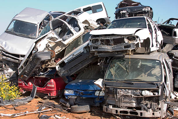 istock car's cemetery 134530132